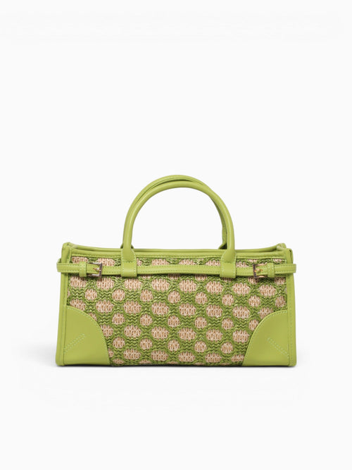 Francesca Top Handle Green