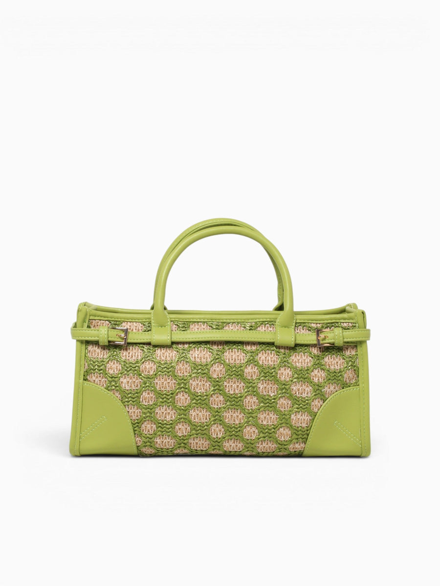 Francesca Top Handle Green