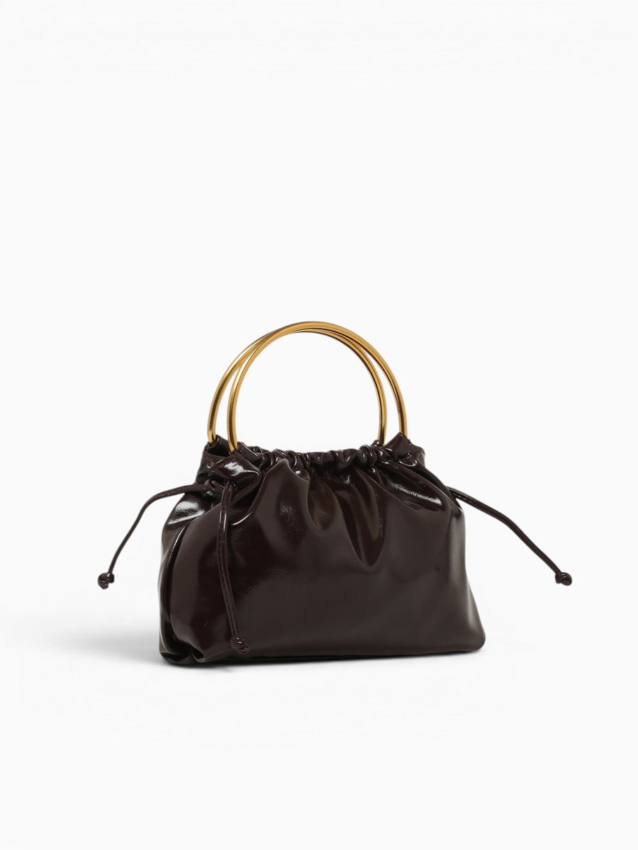 Lya Top Handle Brown Brown