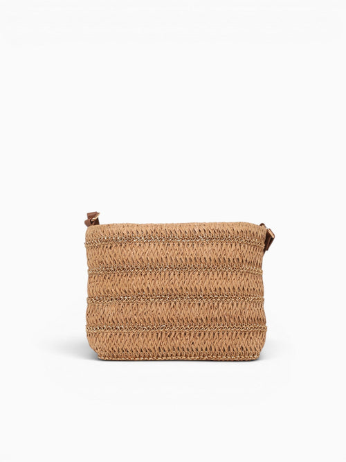 Lilia Crossbody Brown Gold Brown