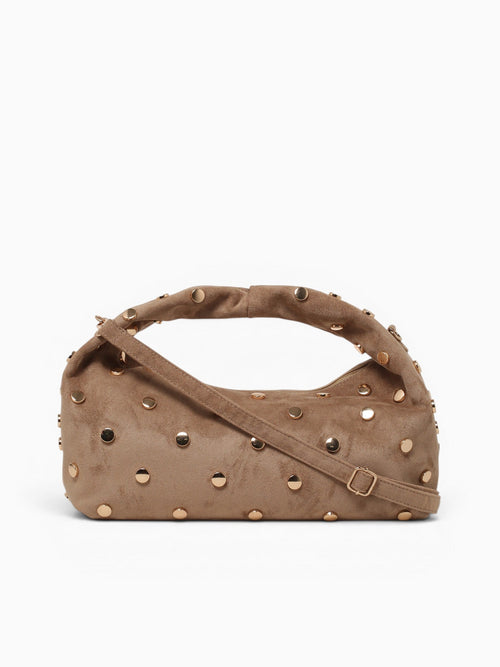 Rocker Shoulder Bag Taupe Taupe