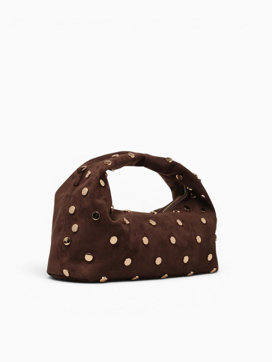 Rocker Shoulder Bag Brown Taupe