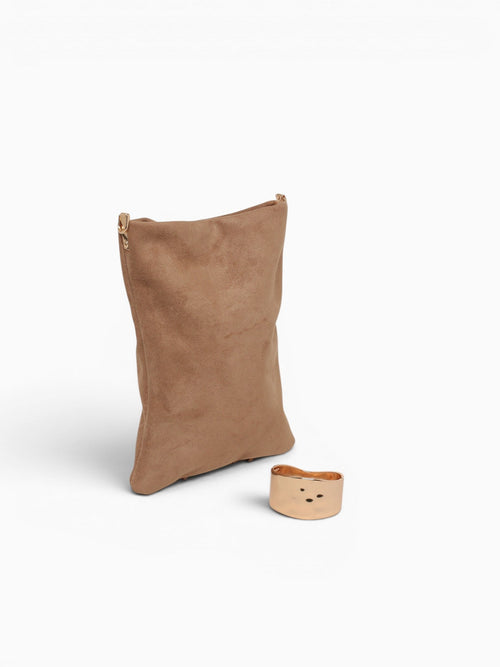 Camilla Shoulder Bag Taupe Taupe