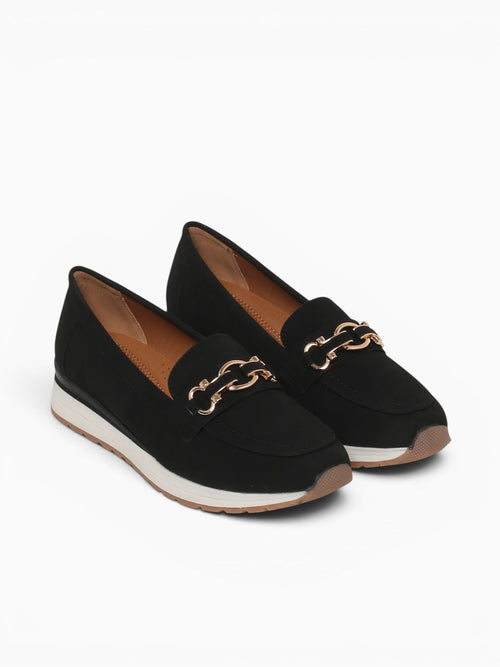Elena Black Smooth Black / 5 / M