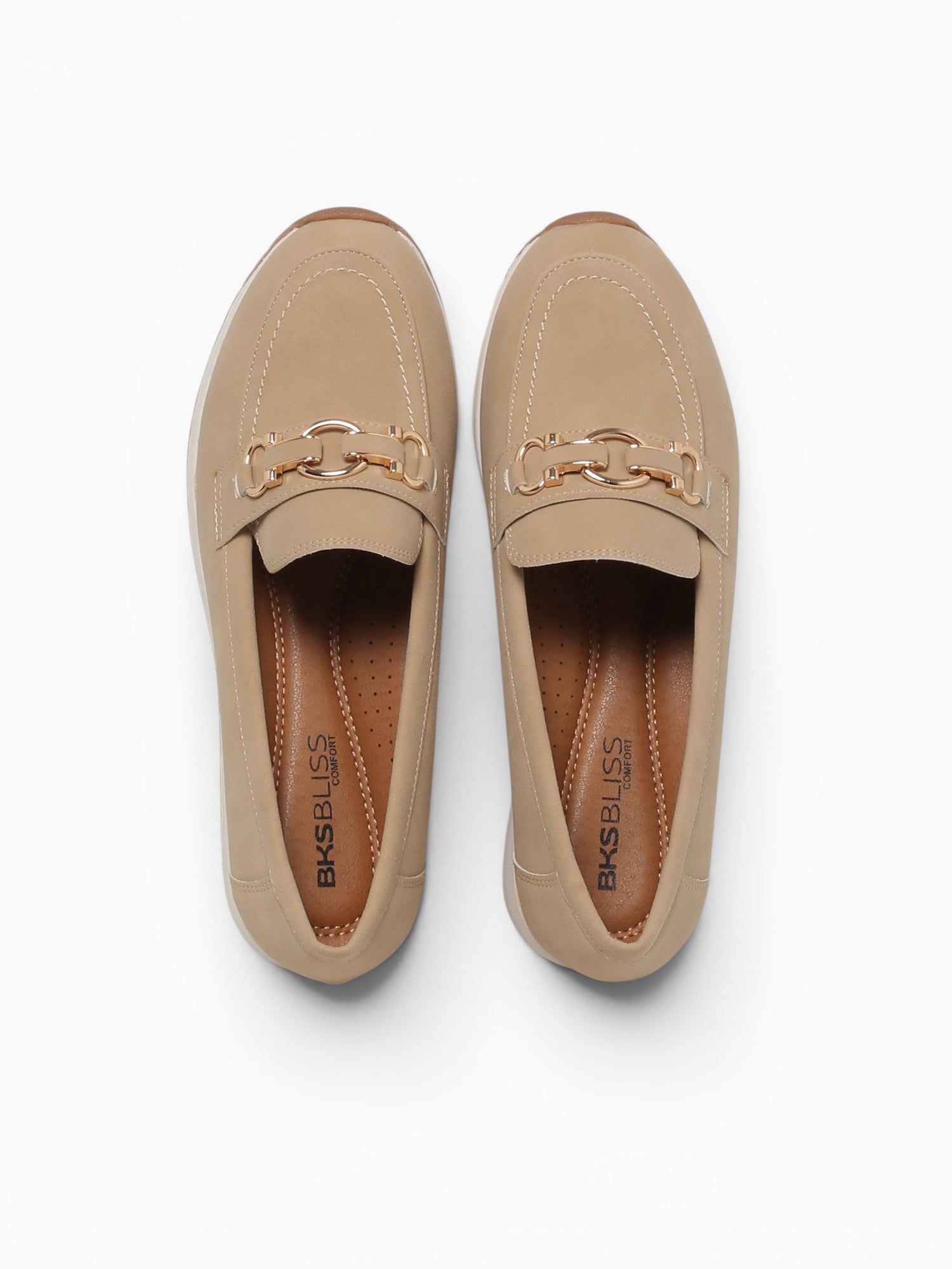 Elena Beige Smooth Beige / 5 / M