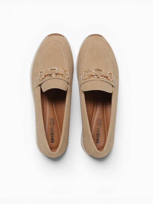 Elena Beige Smooth Beige / 5 / M