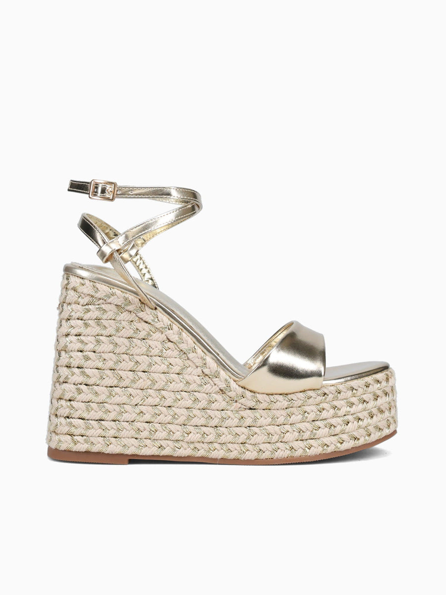 Catie Gold Metallic Gold / 5 / M