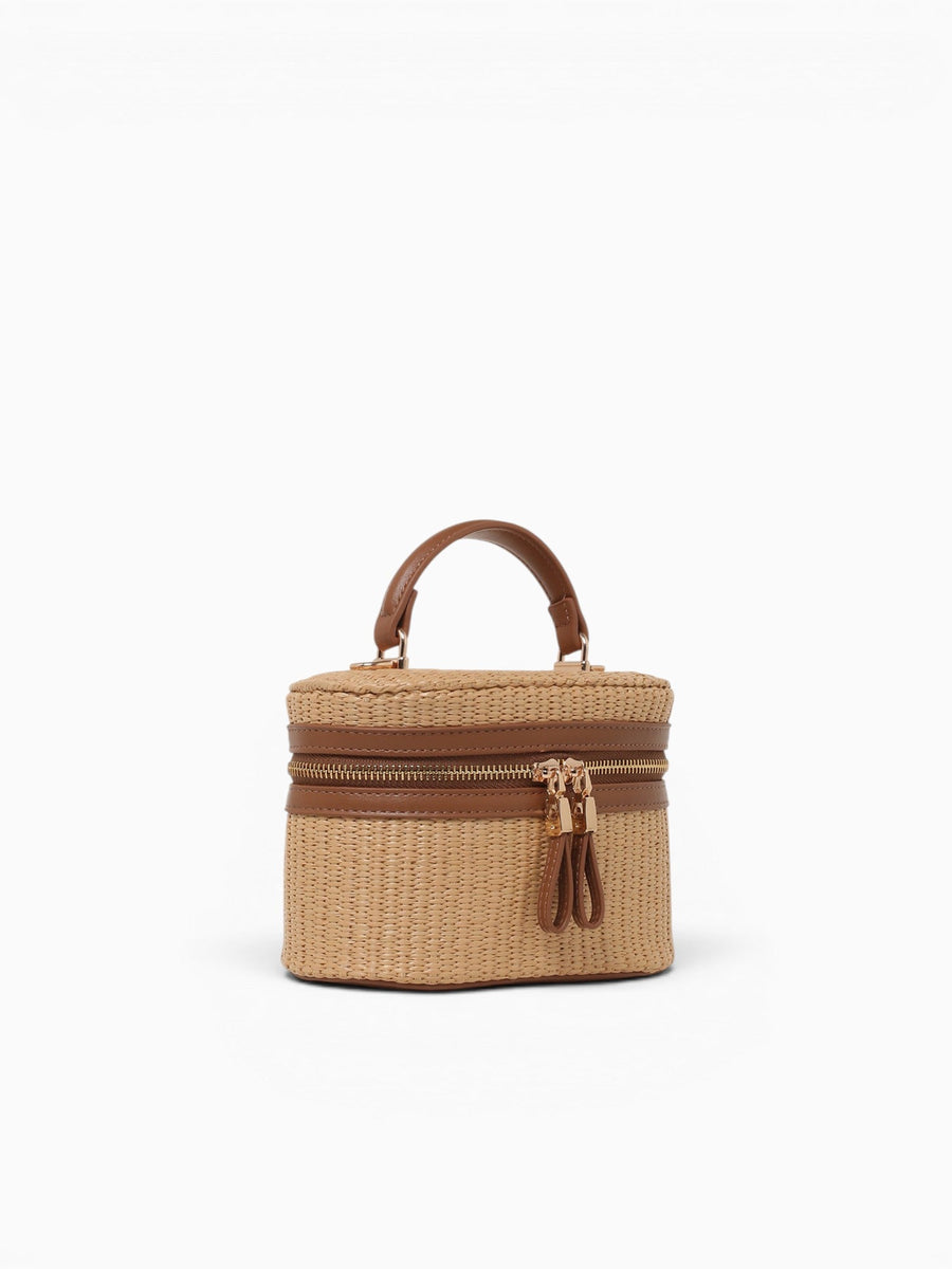 Nelly Top Handle Beige Brown Beige