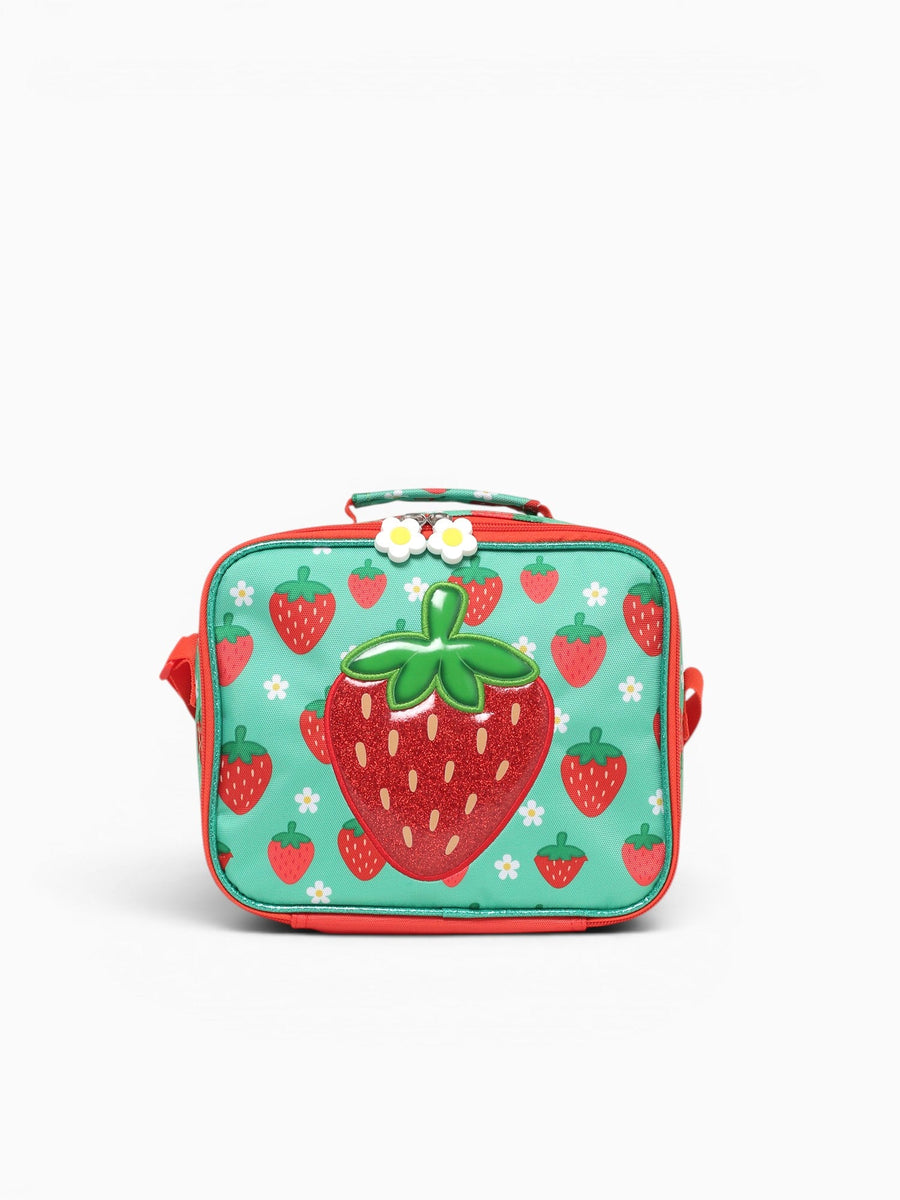 Strawberry Lunch Bag Green Green