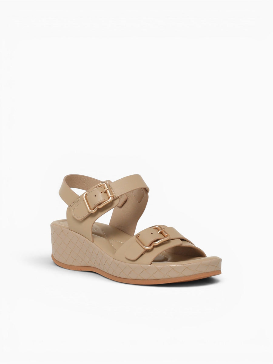 Audrey Beige Smooth Beige / 5 / M
