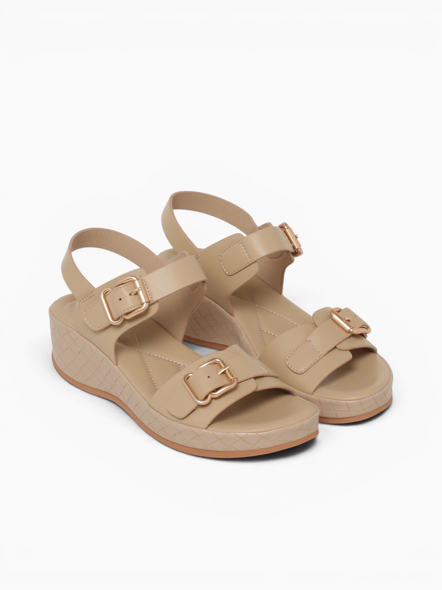 Audrey Beige Smooth Beige / 5 / M
