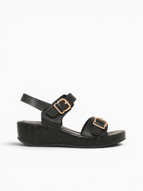 Audrey Black Smooth Black / 5 / M