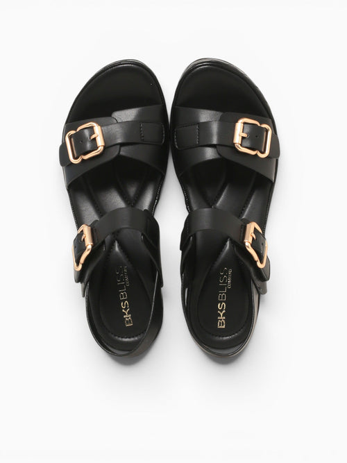 Audrey Black Smooth Black / 5 / M