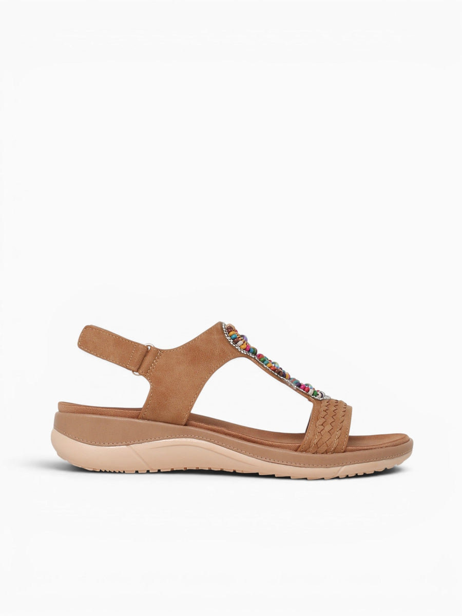 Carina Camel Smooth Tan / 5 / M