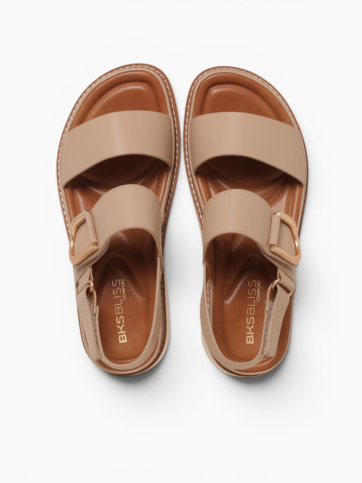 Sarah Beige Smooth Beige / 5 / M