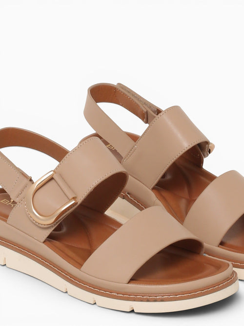 Sarah Beige Smooth Beige / 5 / M