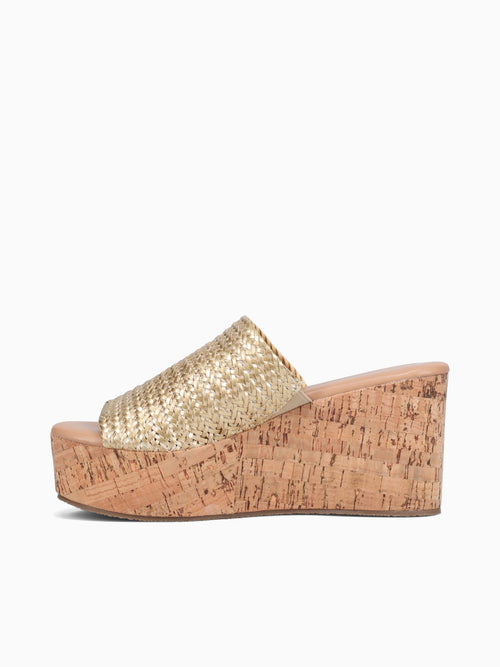 Romy Gold Metallic Gold / 5 / M