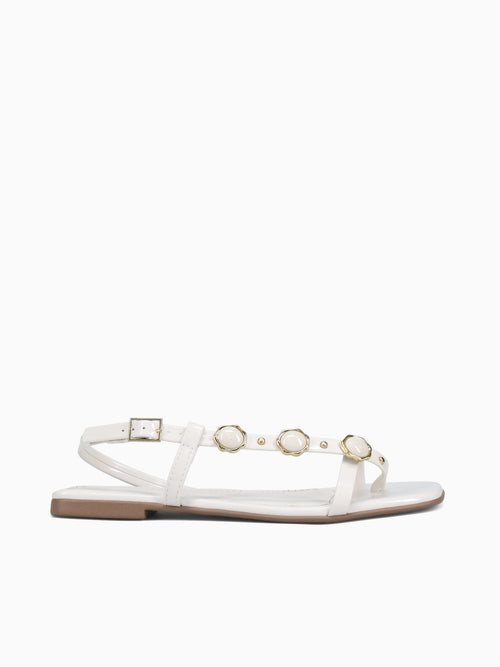 Pomelo Off White Verniz Off White / 5 / M