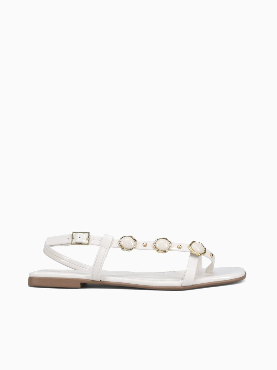 Pomelo Off White Verniz Off White / 5 / M