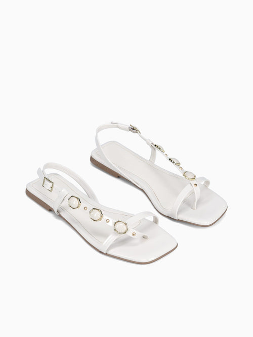 Pomelo Off White Verniz Off White / 5 / M
