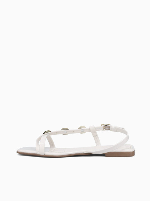 Pomelo Off White Verniz Off White / 5 / M