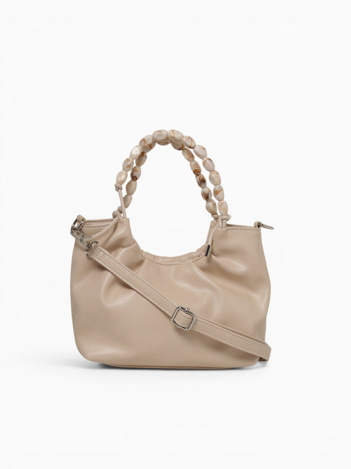Fawn Top Handle Bag Off White Off White