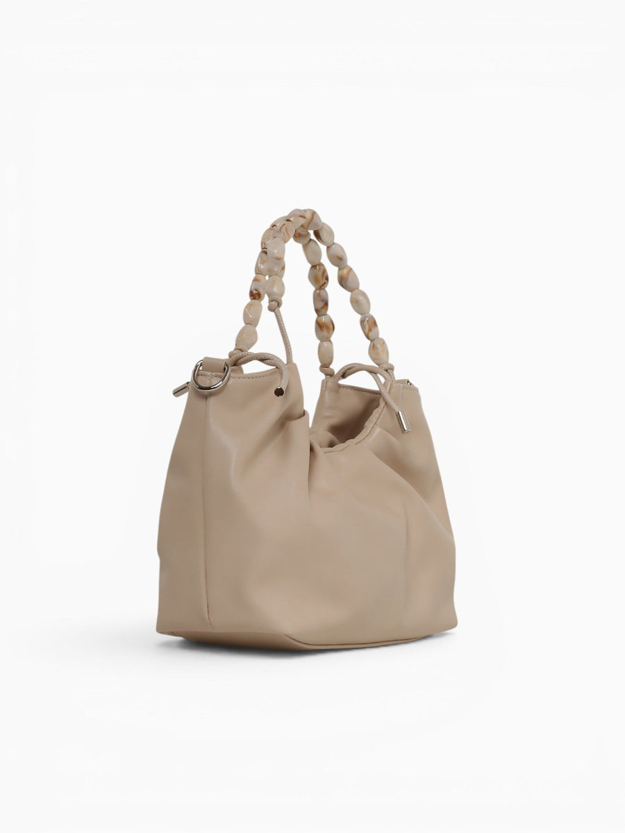 Fawn Top Handle Bag Off White Off White