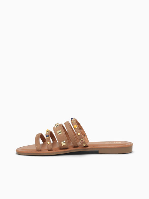 Esmeralda Camel Textile Beige / 5 / M