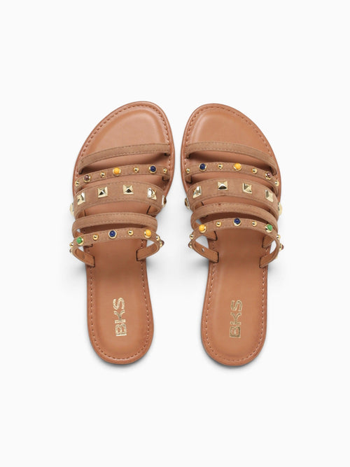 Esmeralda Camel Textile Beige / 5 / M