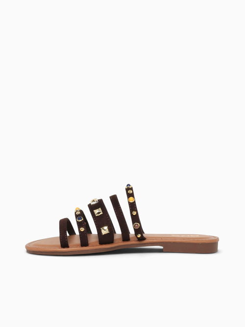 Esmeralda Coffee Textile Brown / 5 / M