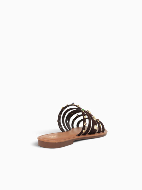 Esmeralda Coffee Textile Brown / 5 / M