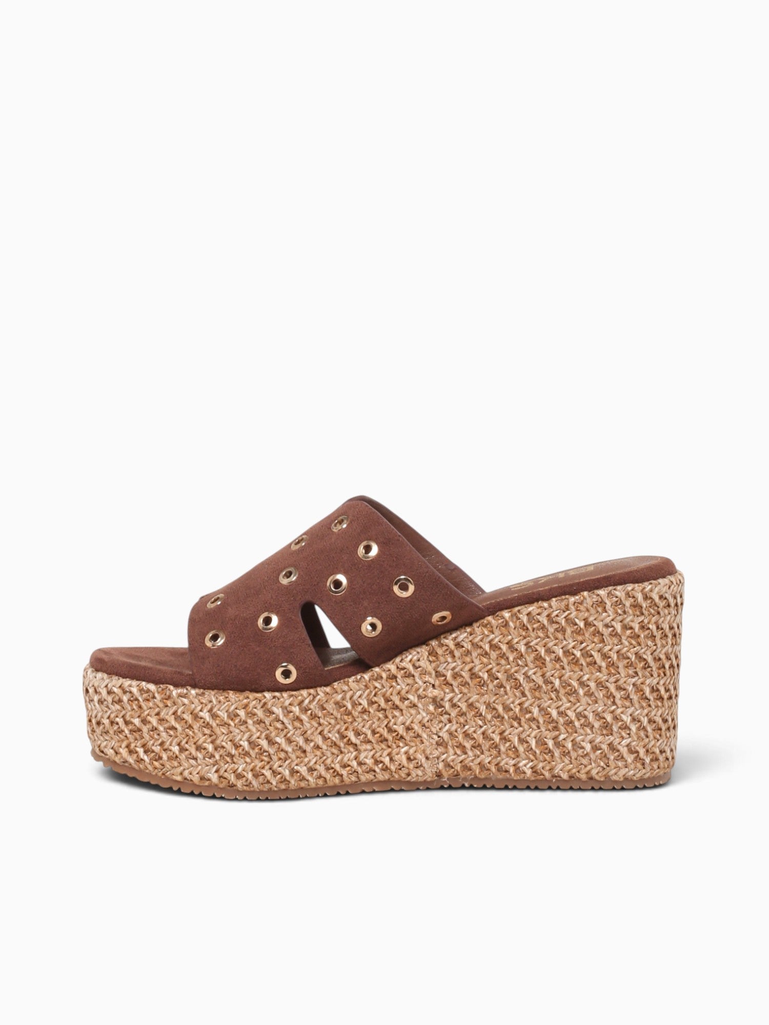 Amaya Dark Brown Textile Beige / 5 / M
