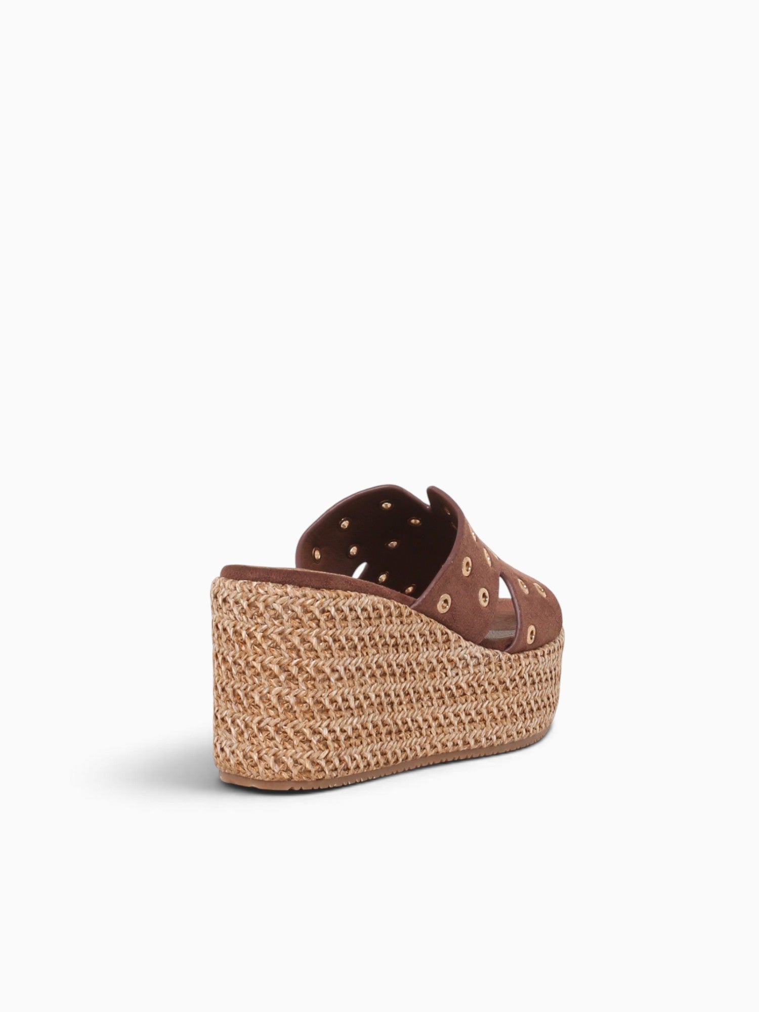 Amaya Dark Brown Textile Beige / 5 / M