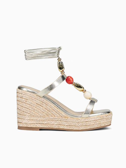 Alyssa Gold Metallic Gold / 5 / M
