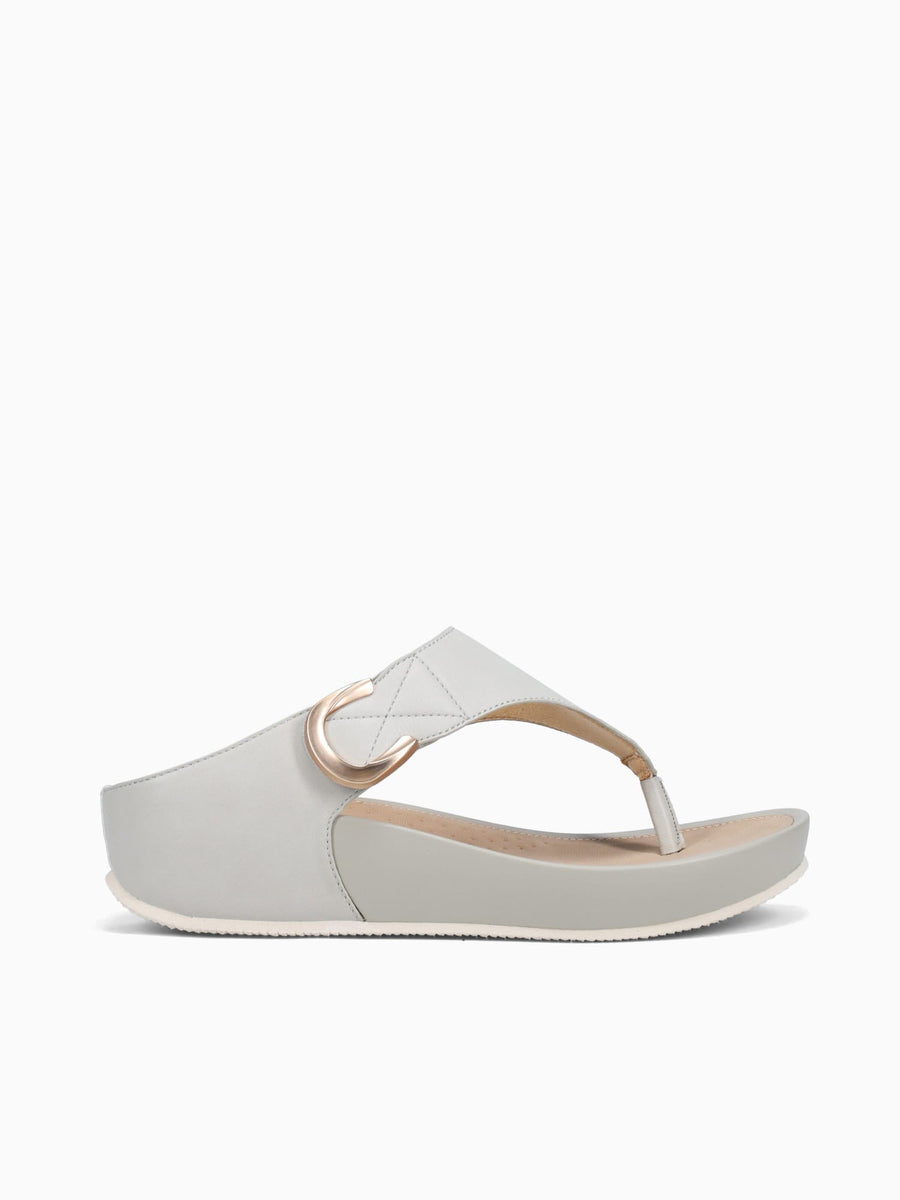Adele Grey Smooth Grey / 5 / M