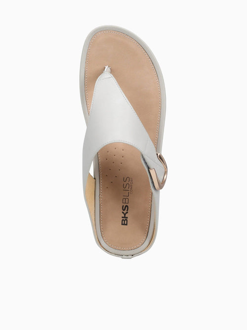 Adele Grey Smooth Grey / 5 / M