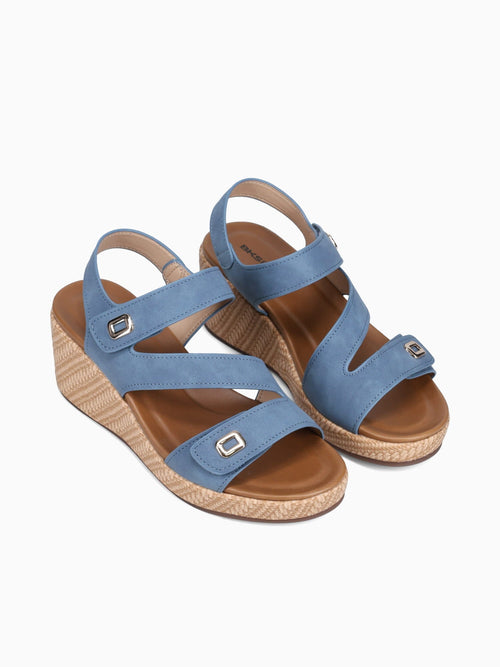 Madeline Blue Smooth Blue / 5 / M