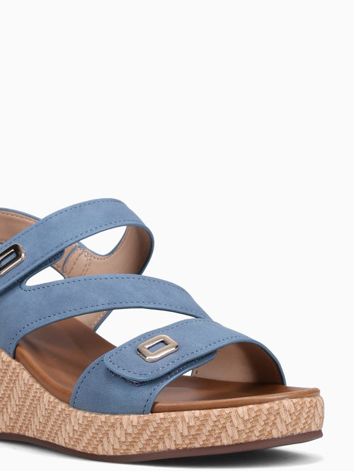 Madeline Blue Smooth Blue / 5 / M