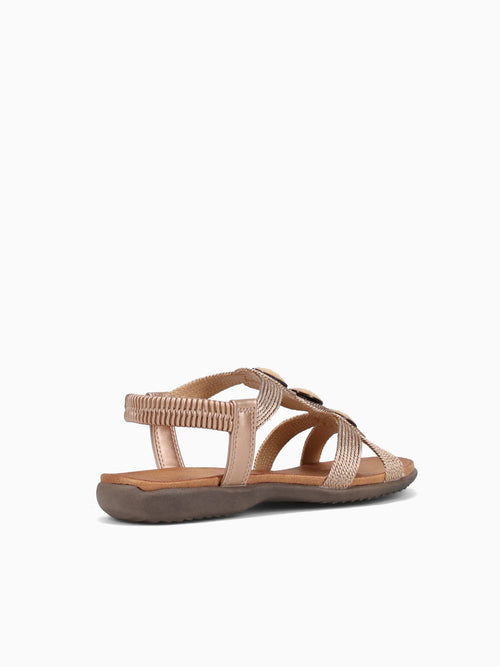 Talea Rose Gold Textile Rose Gold / 5 / M
