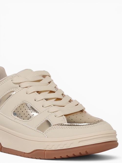 Zaria Beige Gold Smooth Beige / 5 / M