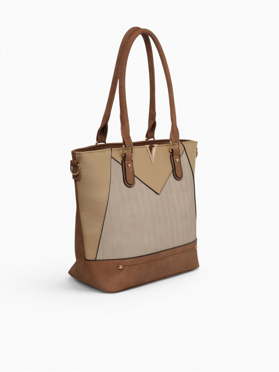 Kiara Tote Beige Multi Beige