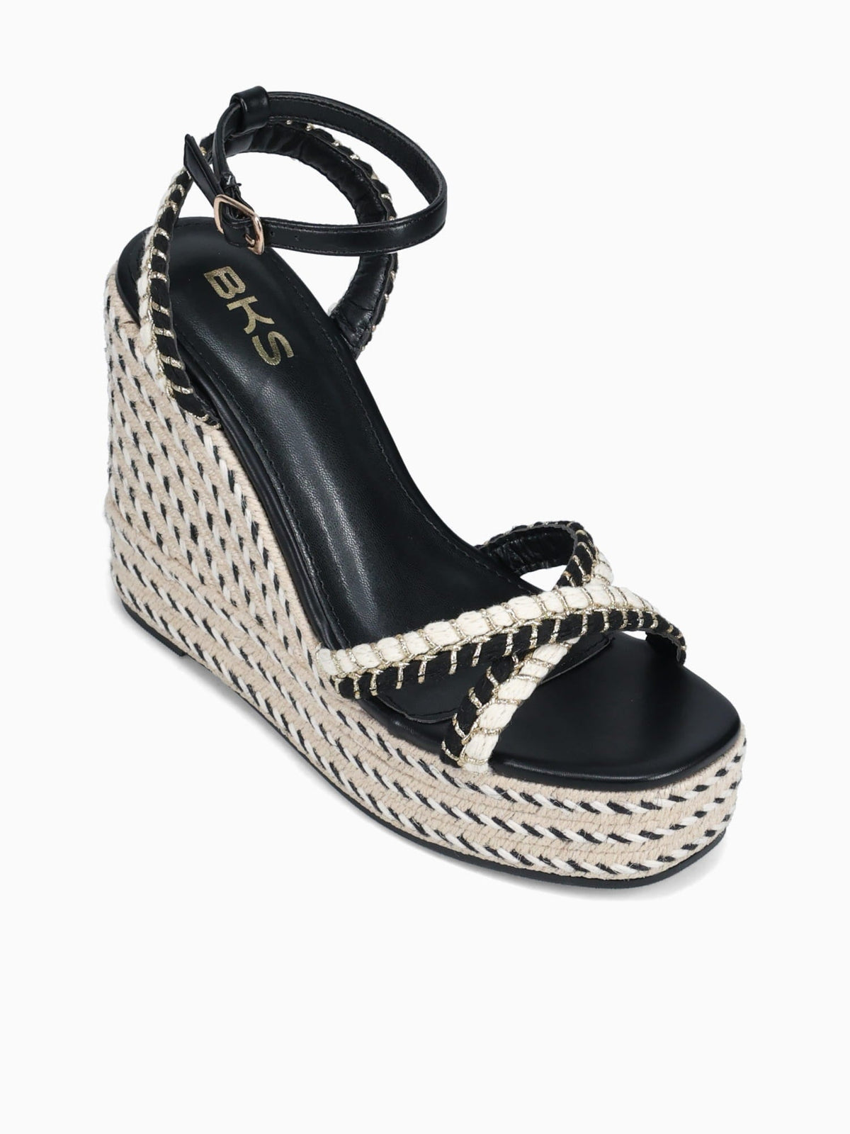 Nina Black Textile Black / 5 / M
