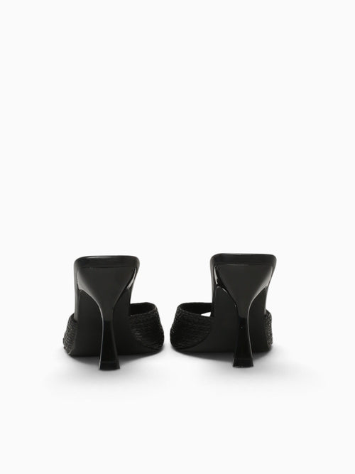 Alma Black Raffia Black / 5 / M