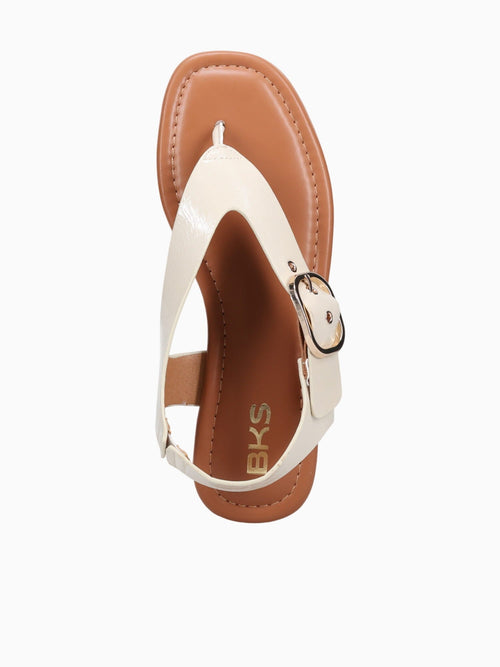 Elian Off White Patent Off White / 5 / M