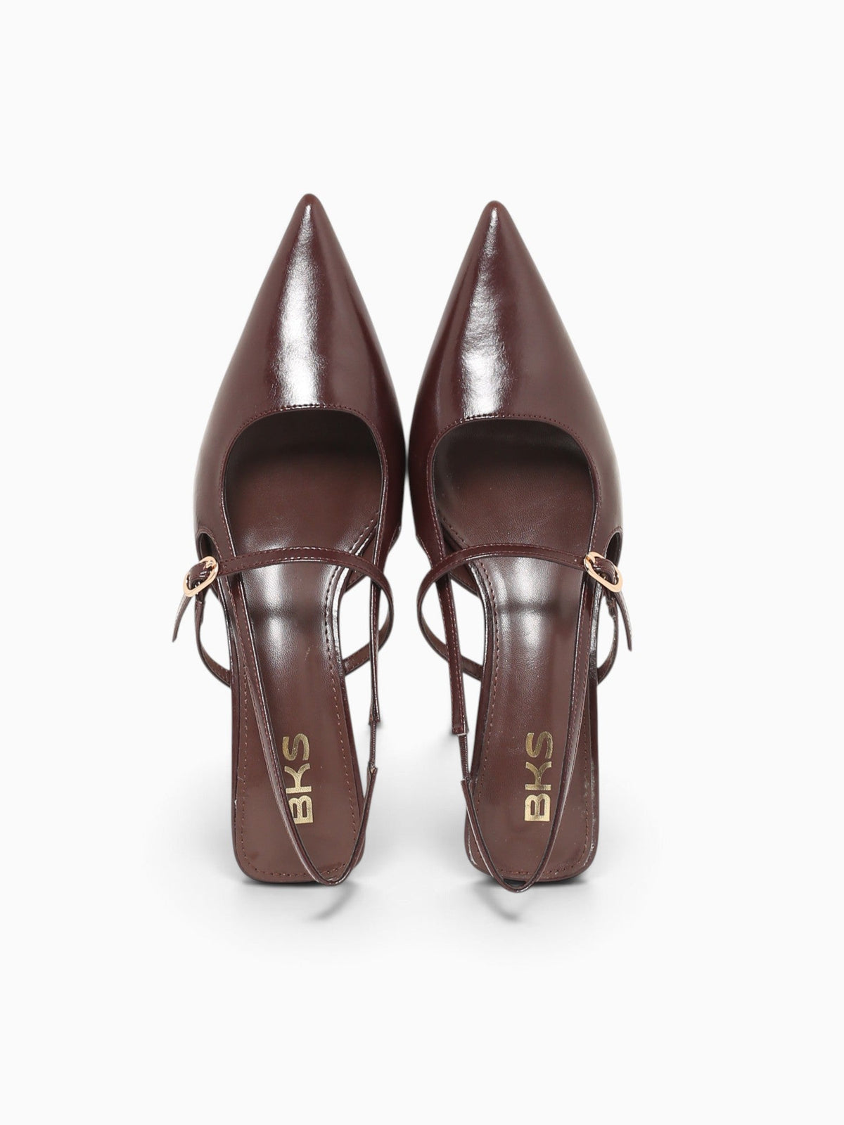 Mila Brown Patent Brown / 5 / M
