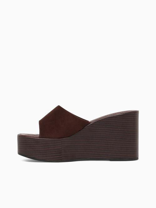 Billie Chocolate Suede Brown / 5 / M