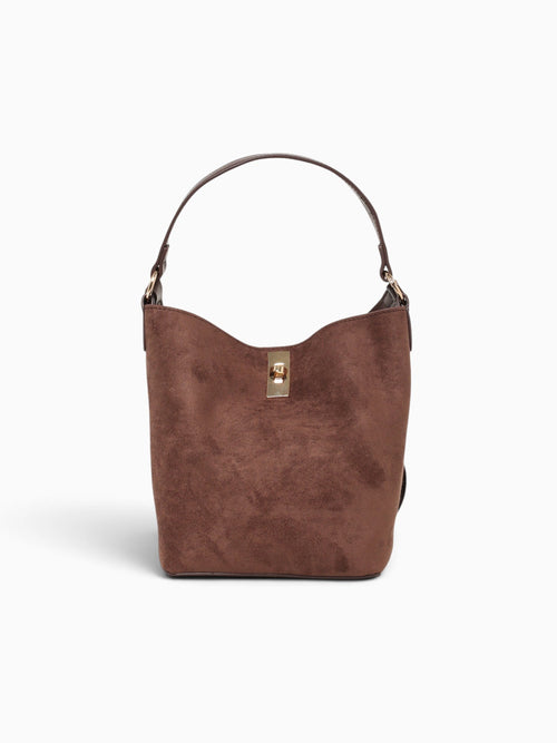 Noemi Shoulder Bag Brown Brown