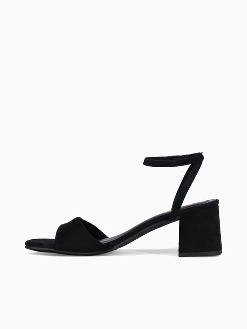 Celie Black Suede Black / 5 / M