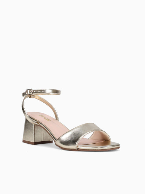 Celie Gold Metallic Black / 5 / M
