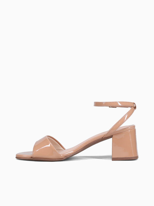 Celie Nude Patent Beige / 5 / M